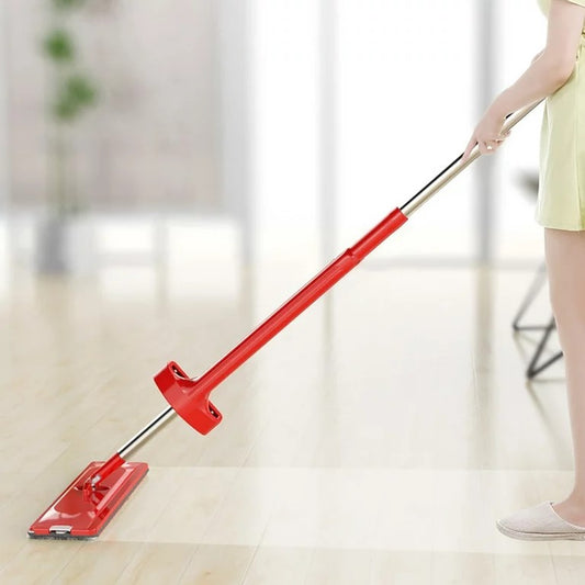 Premium free hand flat mop- Keep your floors spotless