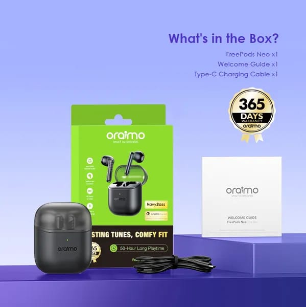 oraimo FreePods Neo TWS Earbuds-OTW-330S