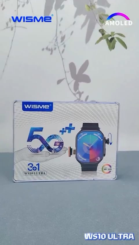 Wisme WS10 Ultra 5G Android Smart Watch 8GB RAM + 128GB Storage