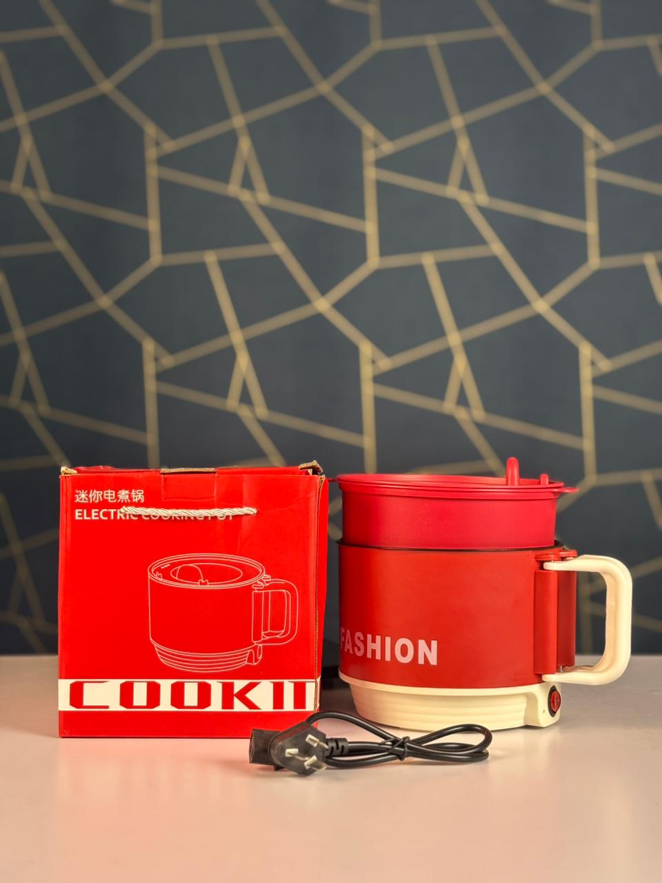 Electric Hot Pot with Steamer – ১.৬ লিটার