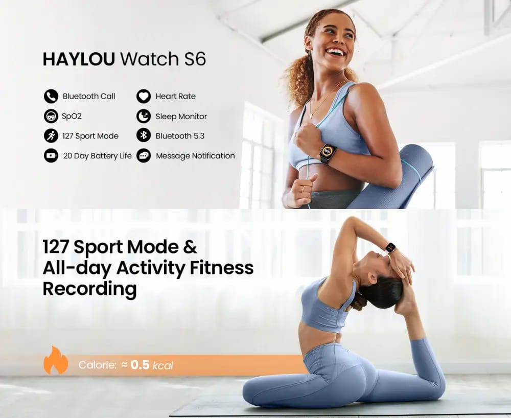 HAYLOU Watch S6 BT Calling Smart Watch
