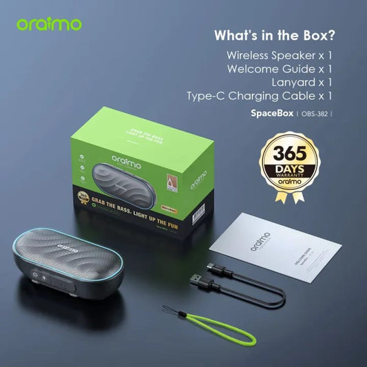 Oraimo SpaceBox Portable Speaker OBS-382