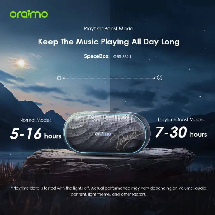 Oraimo SpaceBox Portable Speaker OBS-382