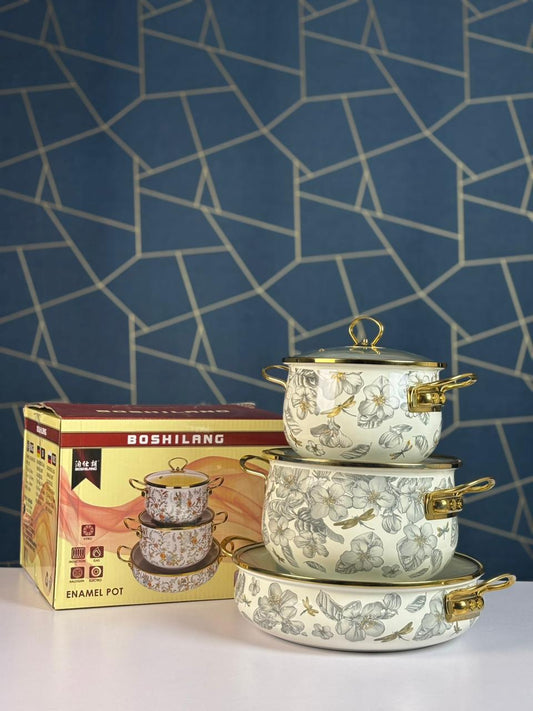 Boshilang Premium Enamel Cookware Set