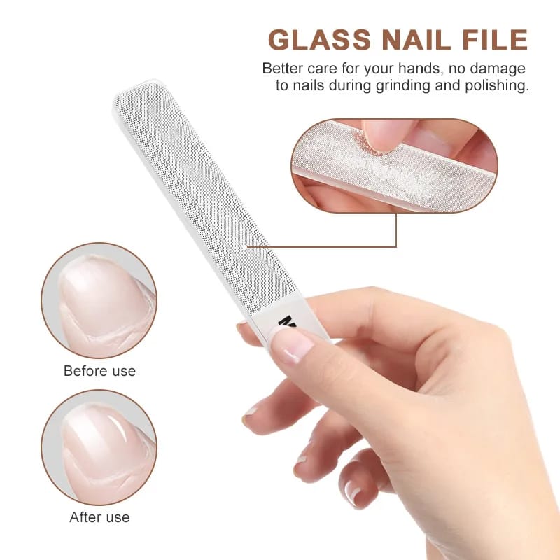 Anti-Splash Nail Clipper Set – 7 PCS Manicure Protection Tools
