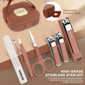 Anti-Splash Nail Clipper Set – 7 PCS Manicure Protection Tools