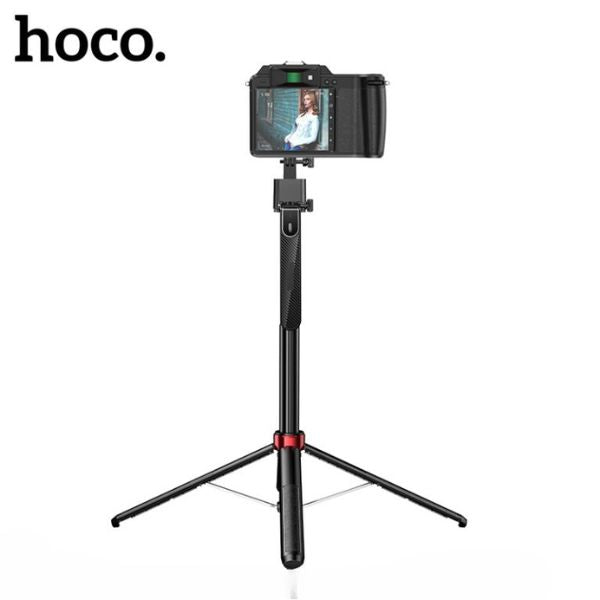 HOCO DYY04 AI Gimbal Selfie Stick with 360° Face Tracking (1.8M Length)