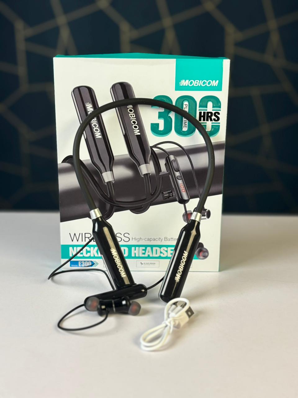 MOBICOM E300 Wireless Neckband Headset