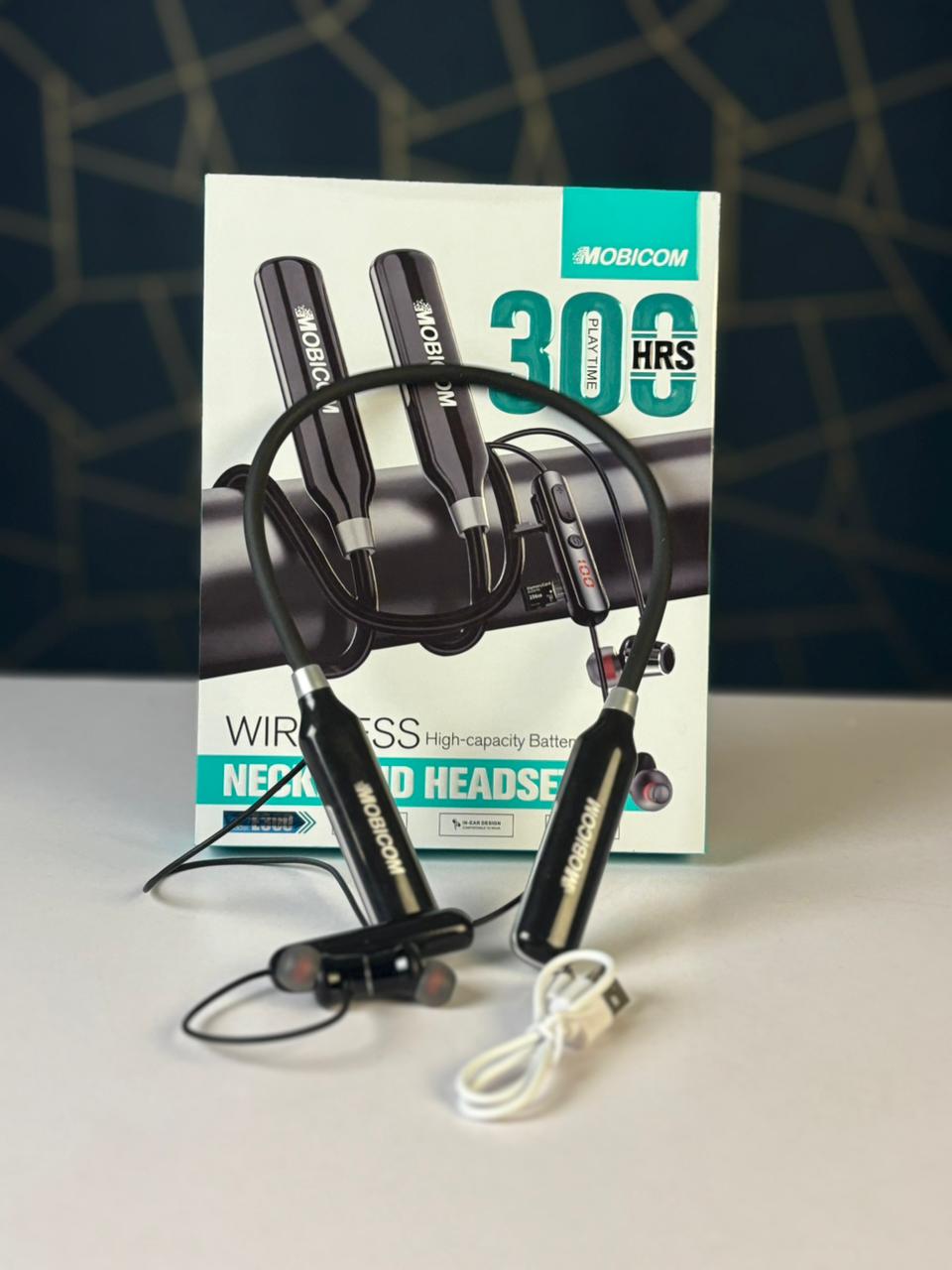 MOBICOM E300 Wireless Neckband Headset