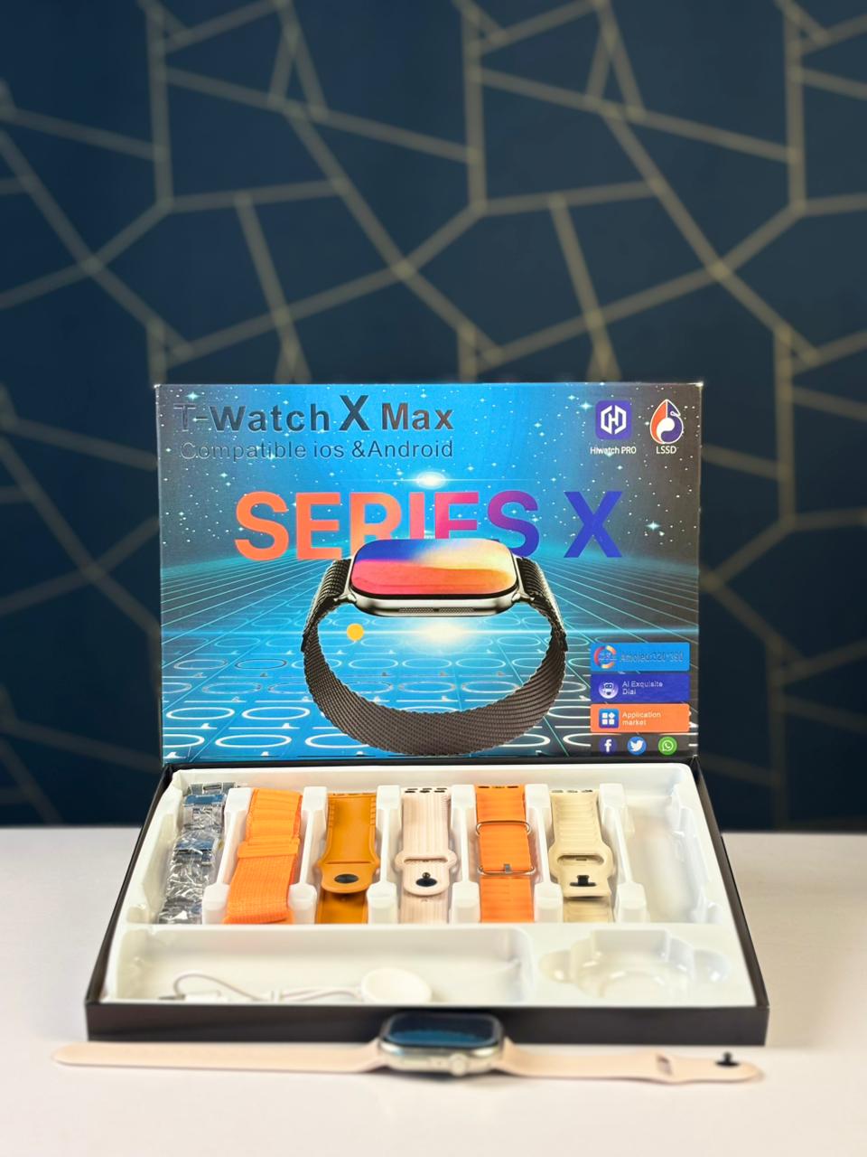 T-Watch X Max Series X Smartwatch