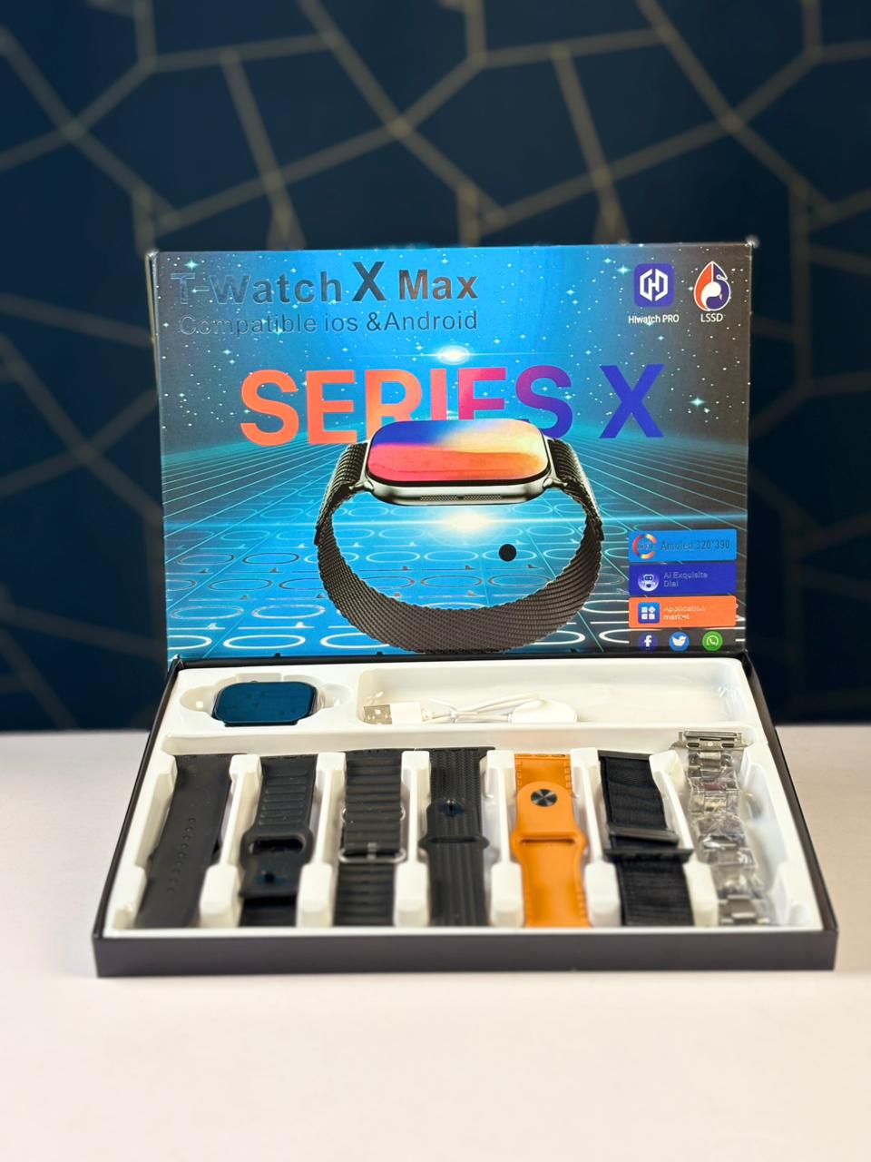 T-Watch X Max Series X Smartwatch