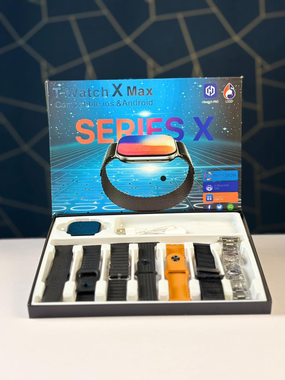 T-Watch X Max Series X Smartwatch
