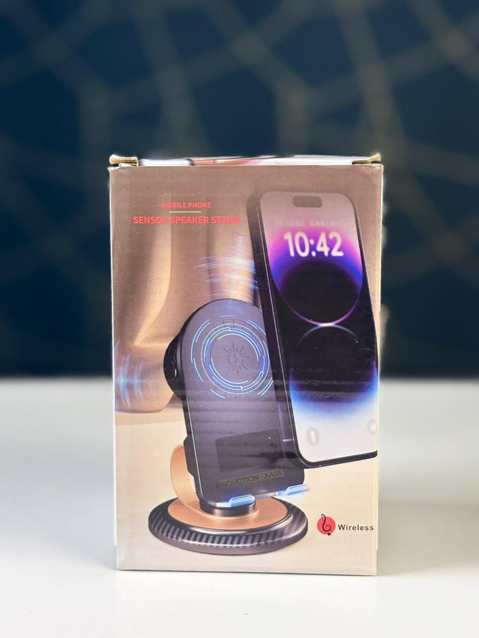 Mobile Phone Sensor Speaker Stand