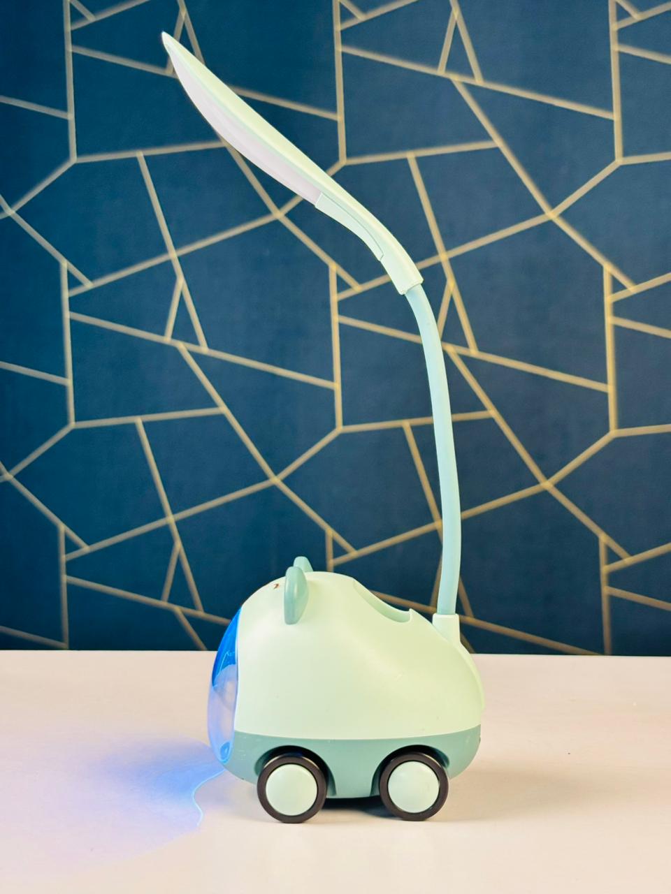 LED Plastic Night Lamp on Wheel