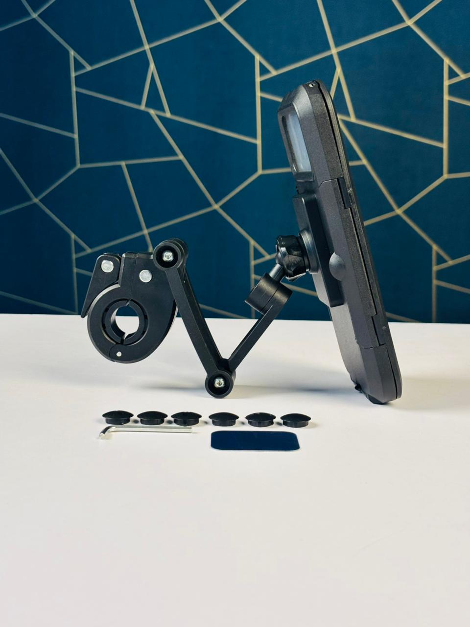 Waterproof 360° Rotation Motorcycle/Bicycle Handlebar Mount Phone Holder
