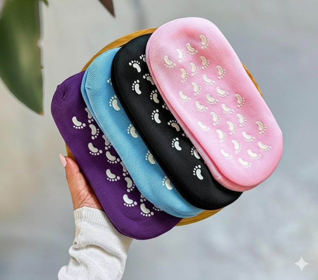 Silicon Moisturizing Gel Socks