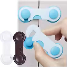 Baby Proof Cabinet Latches / Cabinet Drawer Door Fridge Blockers Lock / Child Proof Cabinet Locks for Kitchen