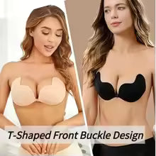 Silicone Chest Stickers Bra Self Adhesive Strapless