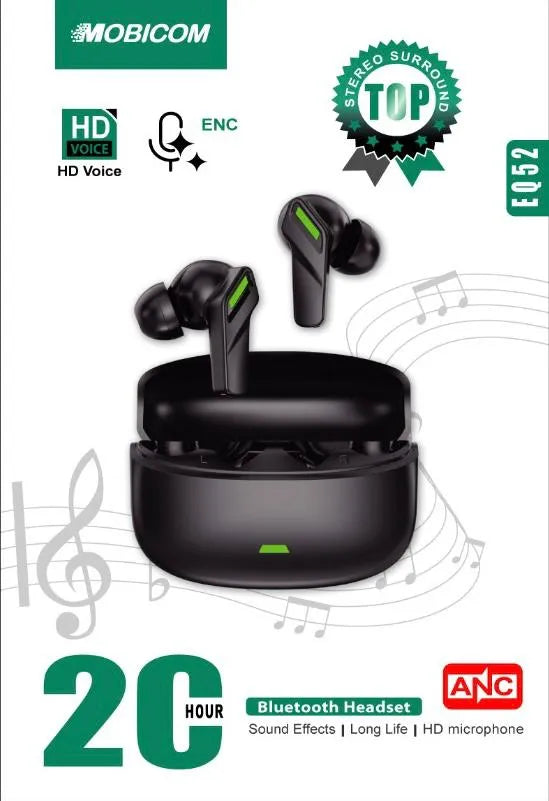 Mobicom EQ52 Wireless Earbuds