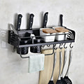 Kitchen Accessories Wall Mounted Aluminum Rack