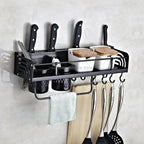 Kitchen Accessories Wall Mounted Aluminum Rack