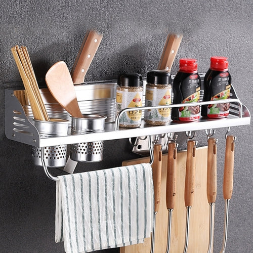Kitchen Accessories Wall Mounted Aluminum Rack