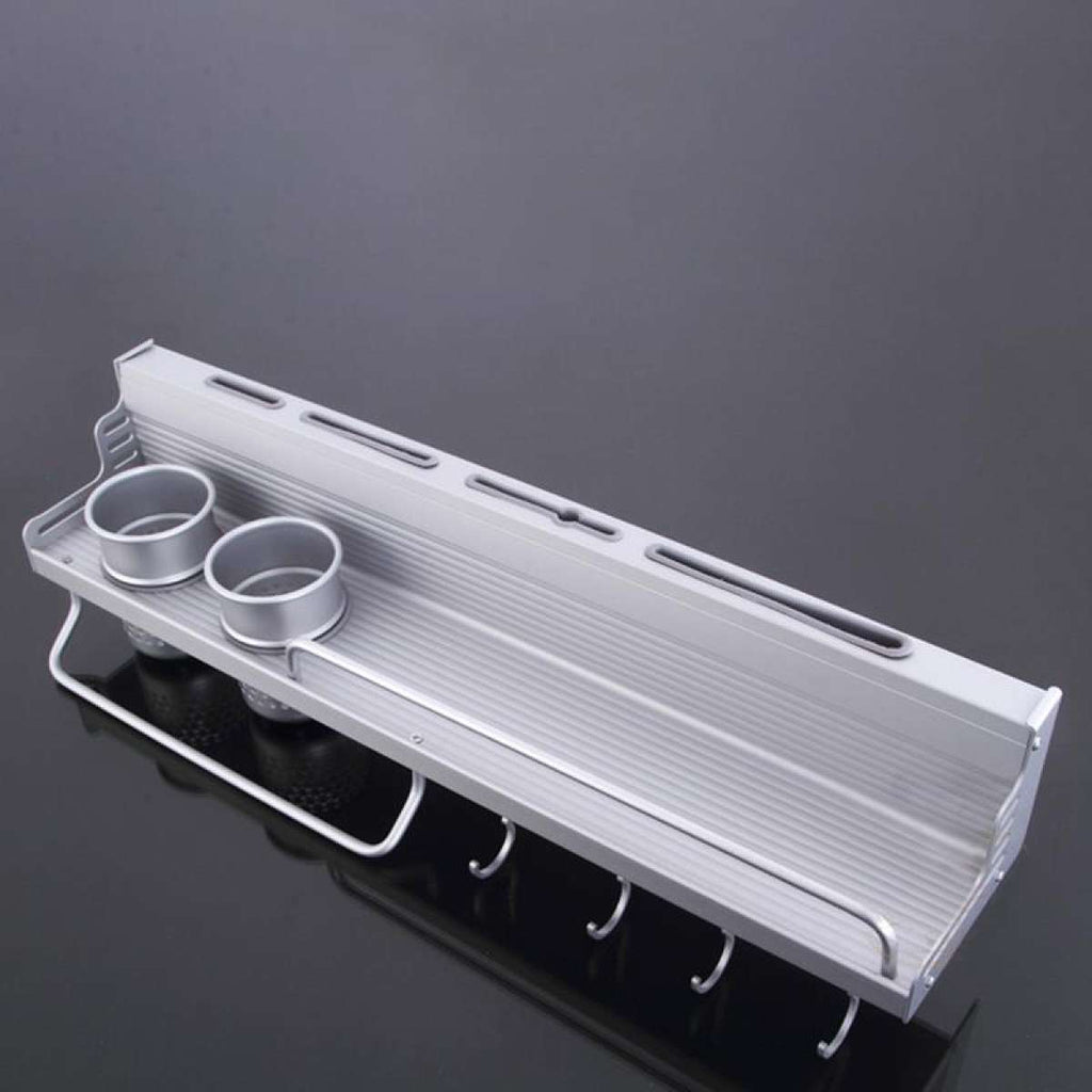 Kitchen Accessories Wall Mounted Aluminum Rack