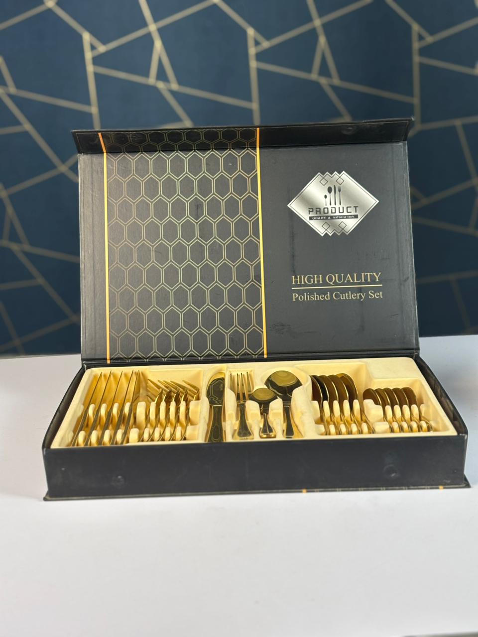 Royal Gold Cutlery Set