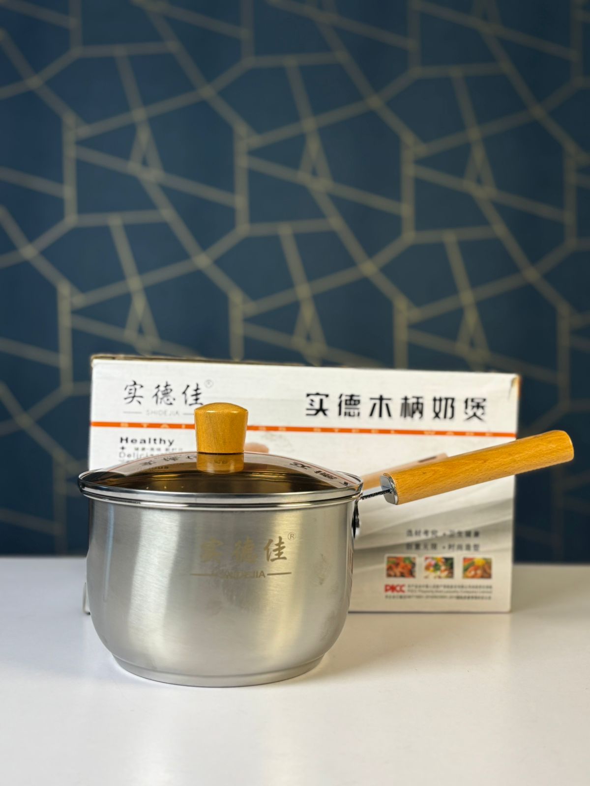 SHIDEJIA Stainless Steel Milk Pan