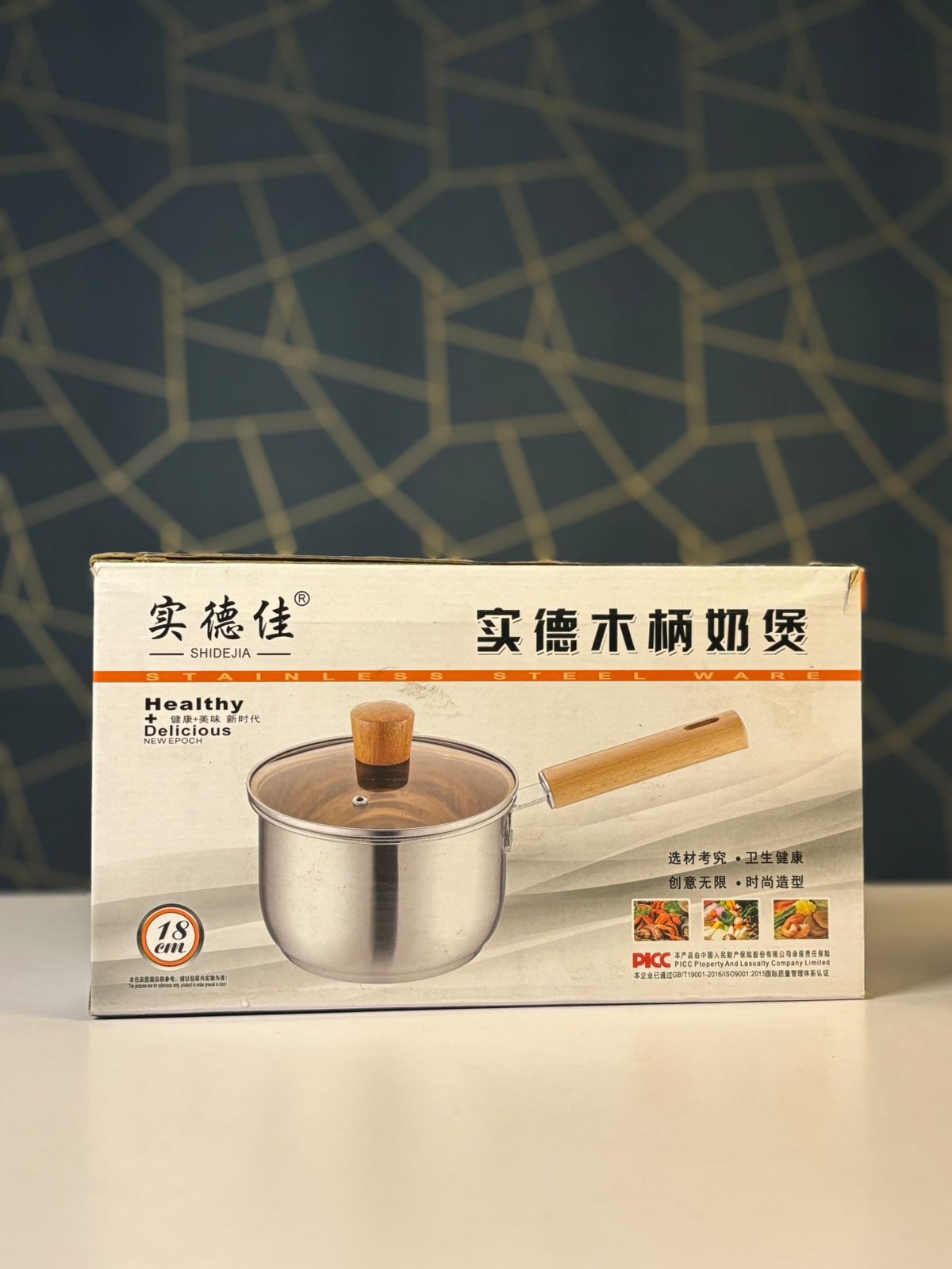SHIDEJIA Stainless Steel Milk Pan