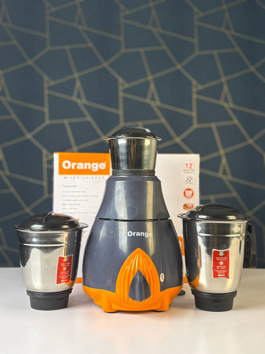 Orange Mixer Grinder – Victory 550