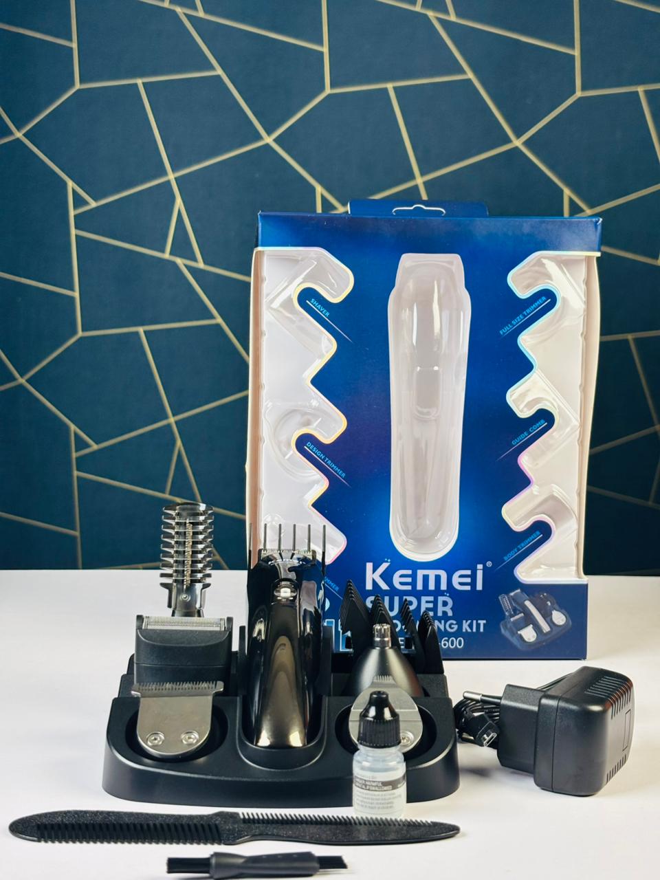 Kemei KM-600 Trimmer Super Grooming Kit