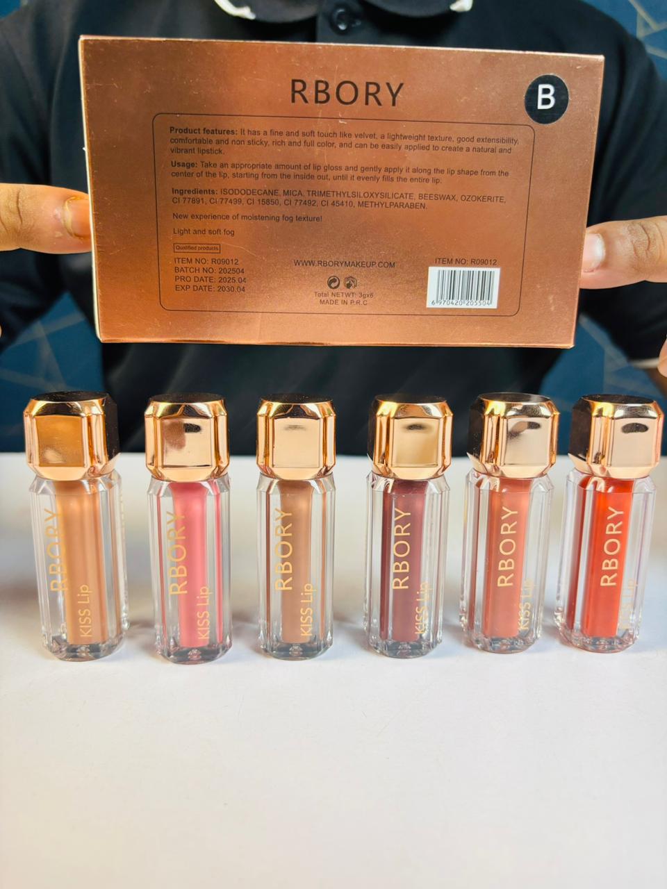 Rbory Fashion Lipgloss And Lipstick