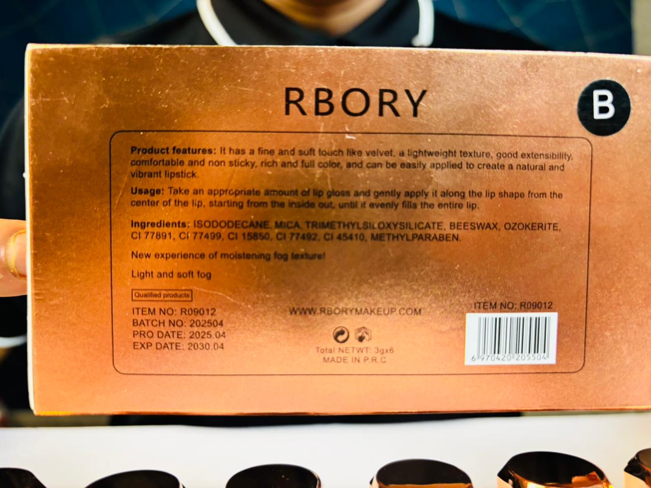 Rbory Fashion Lipgloss And Lipstick