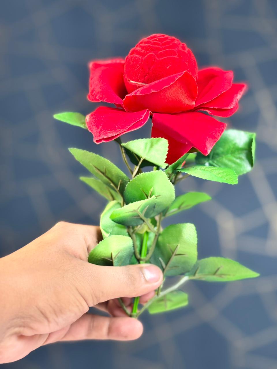 Red Rose Ring Box