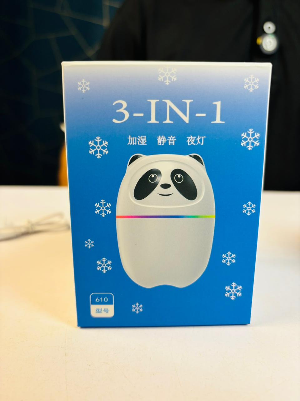 Mini Panda-Shaped Humidifier With A Night Light