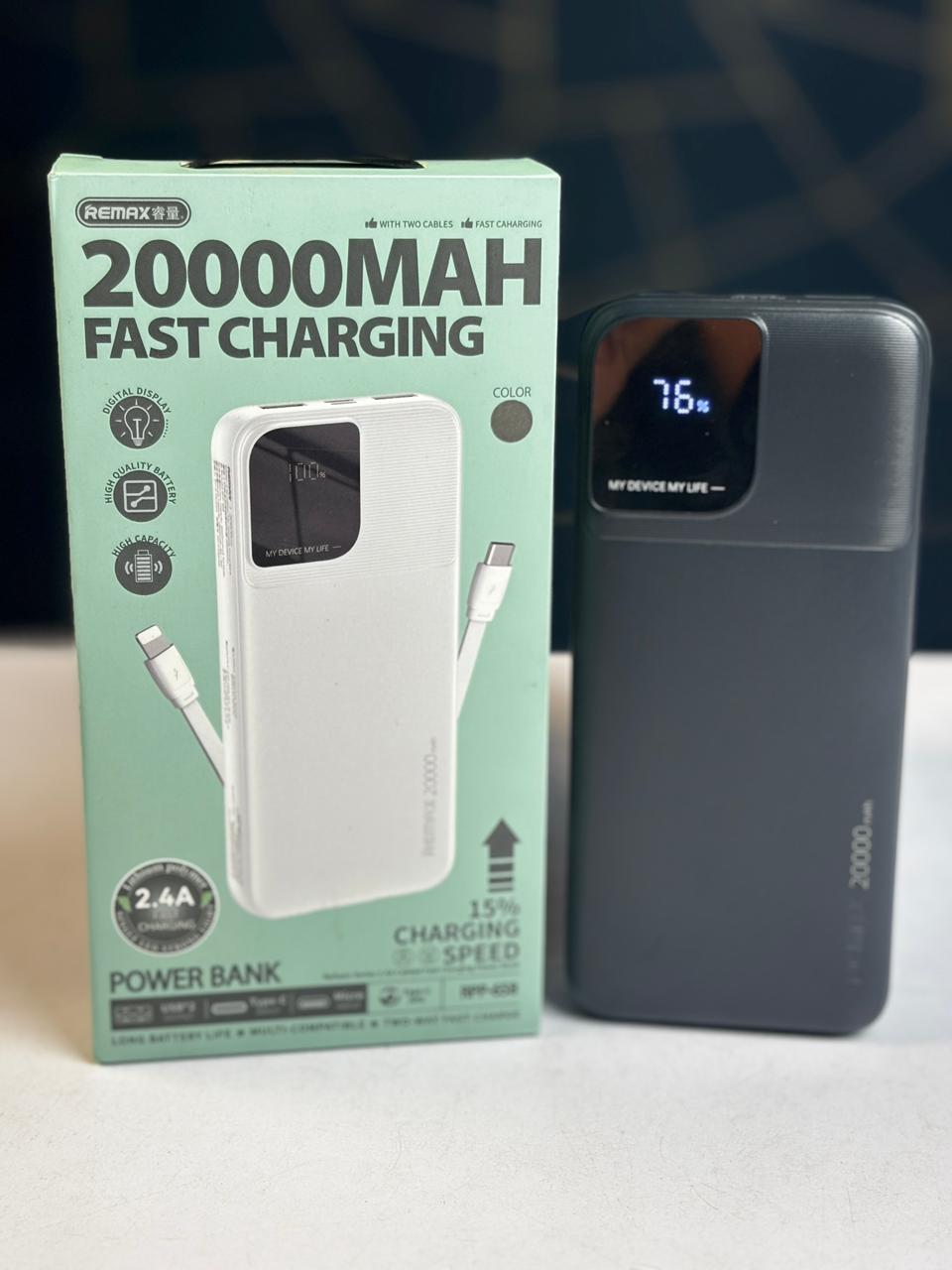 REMAX RPP-658 Rellaen Series 20000mAh Power Bank