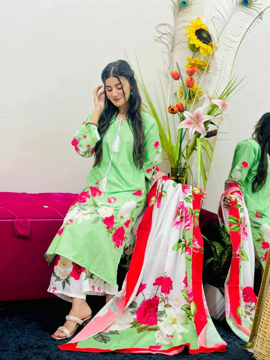 কটন থ্রিপিস কালেকশন ৫৫০/সেট COTTON THREEPIECE COLLECTION 550/SET