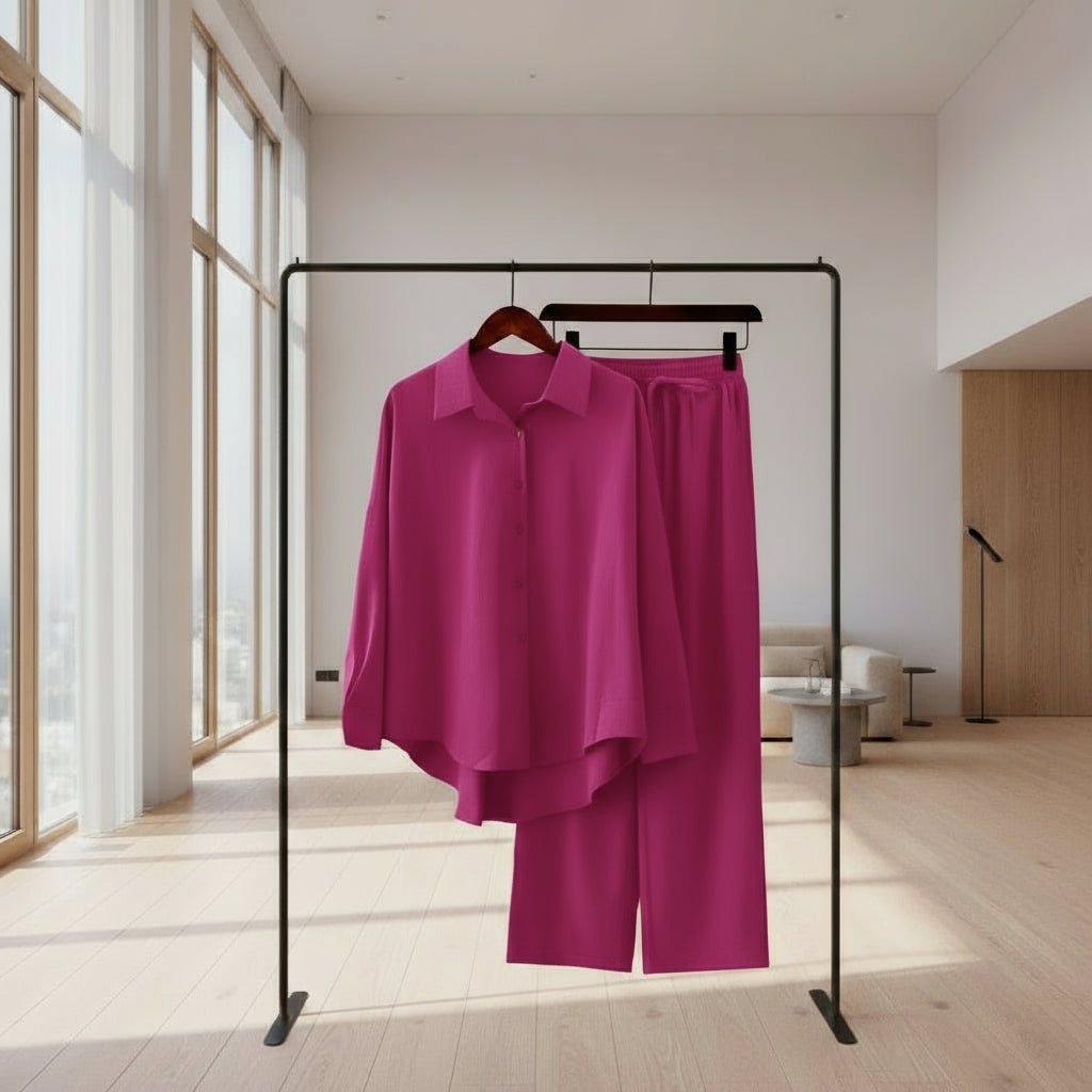 ২৯০ টাকা/সেট ২ পিস শার্ট আর প্যান্ট সেট মেয়েদের জন্য 290TK/Set 2 Piece Shirt And Pant Set For Women