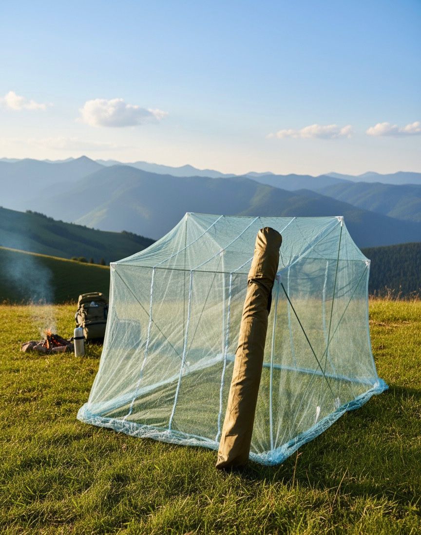 Smart Pop-Up Mosquito Net