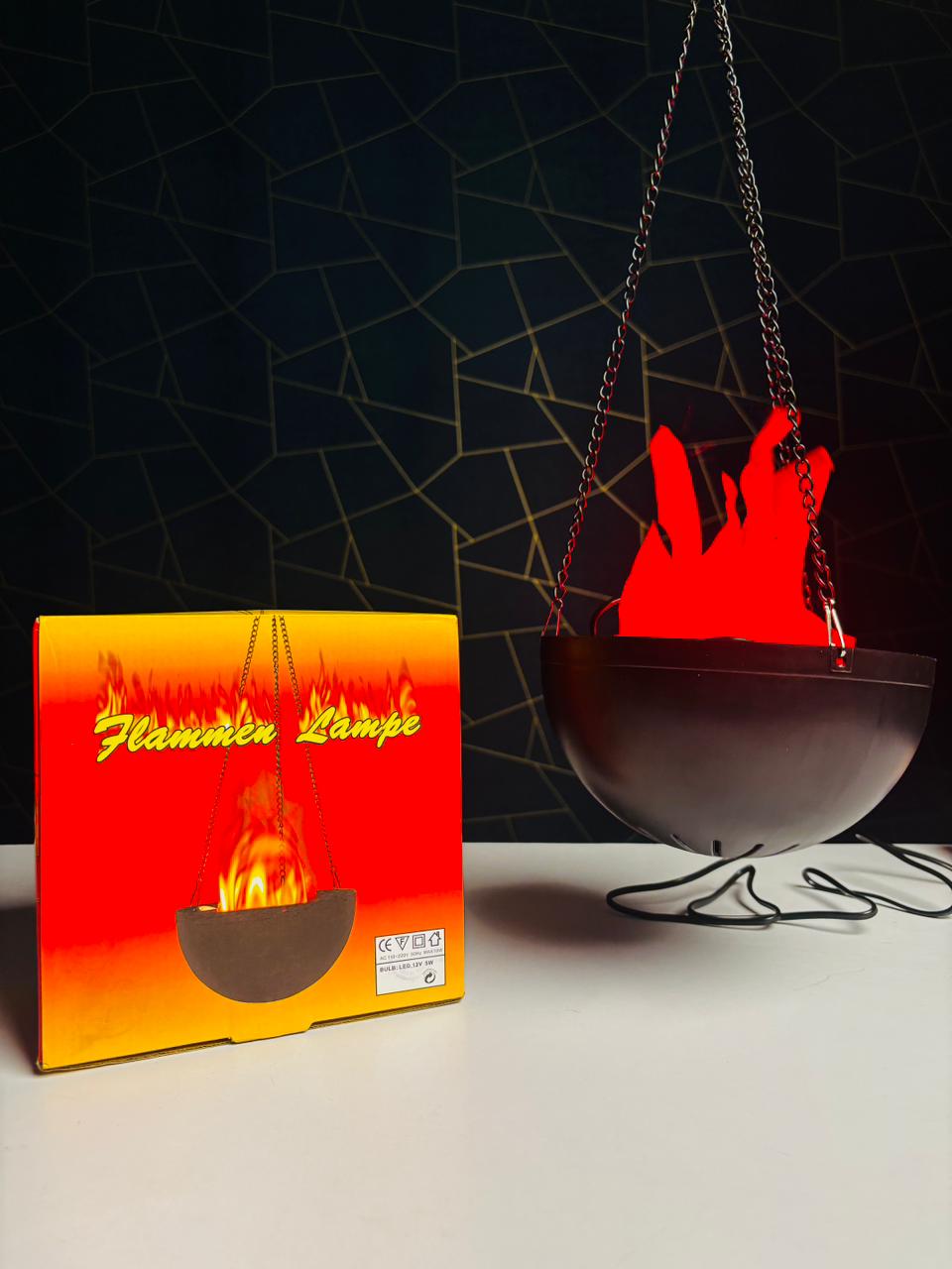 Flammen Lampe (Electric Fire Flame Lamp)