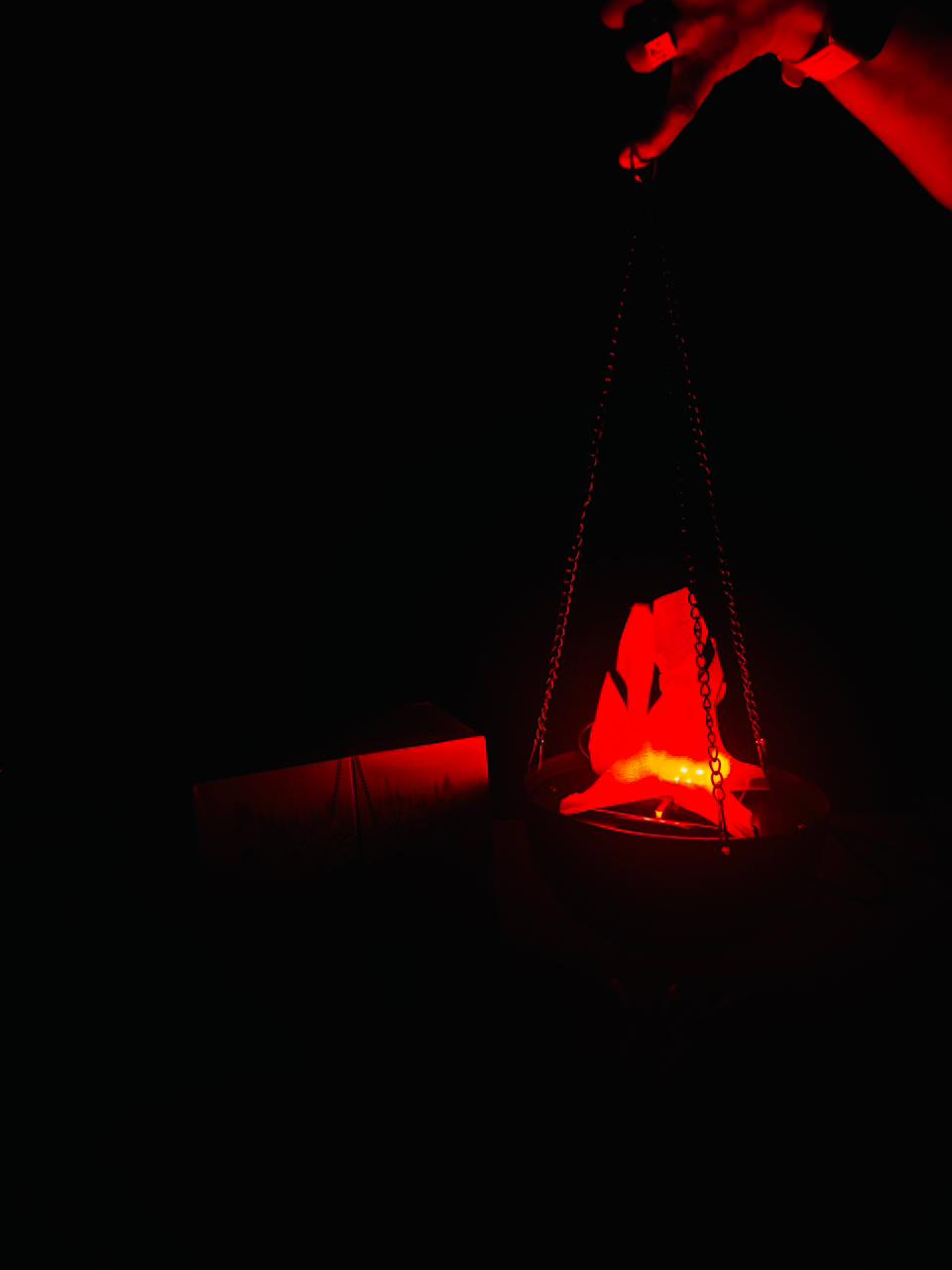 Flammen Lampe (Electric Fire Flame Lamp)