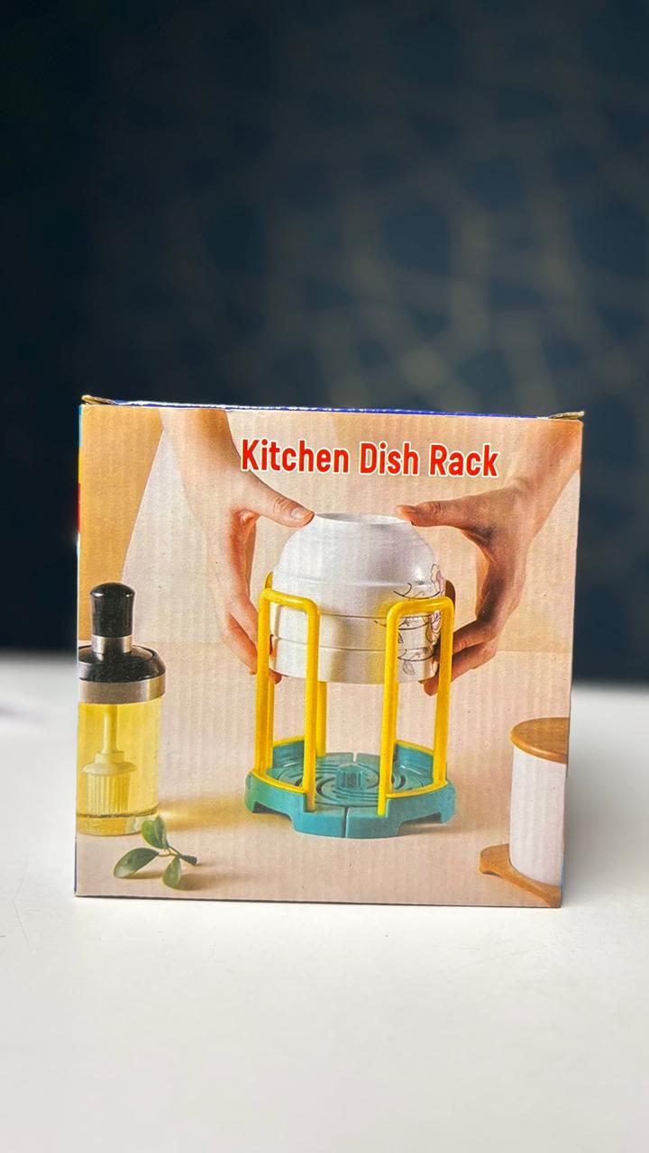 Retractable Plastic Bowl And Dish Organizer