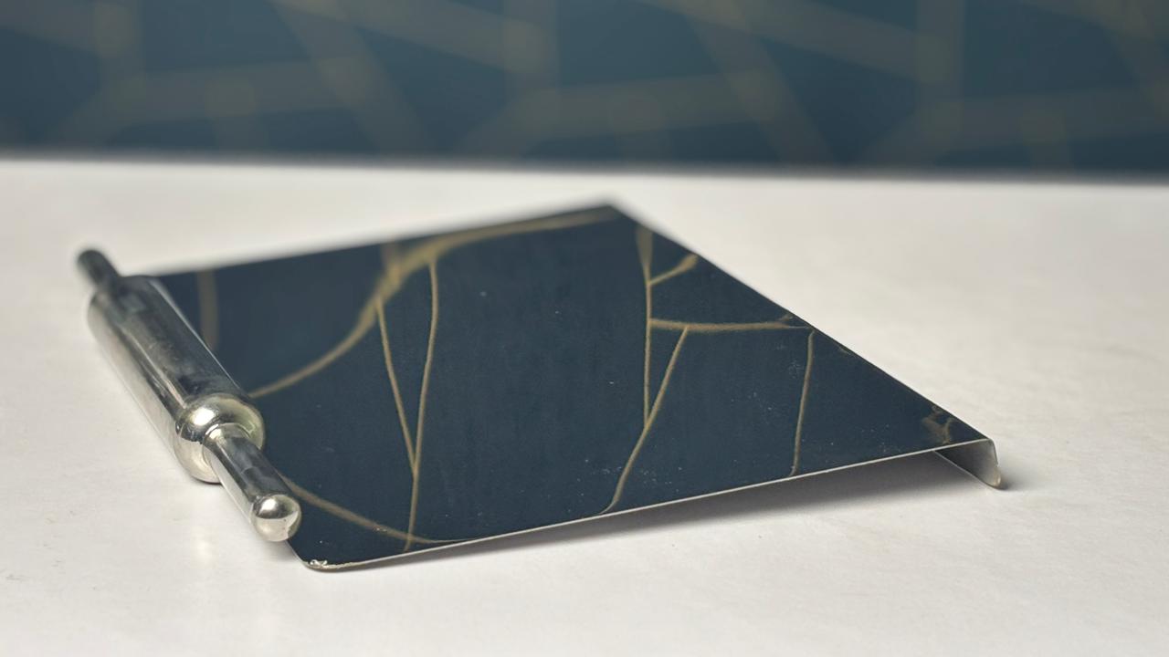 2 In 1 Stainless Steel Chopping Board And Belon