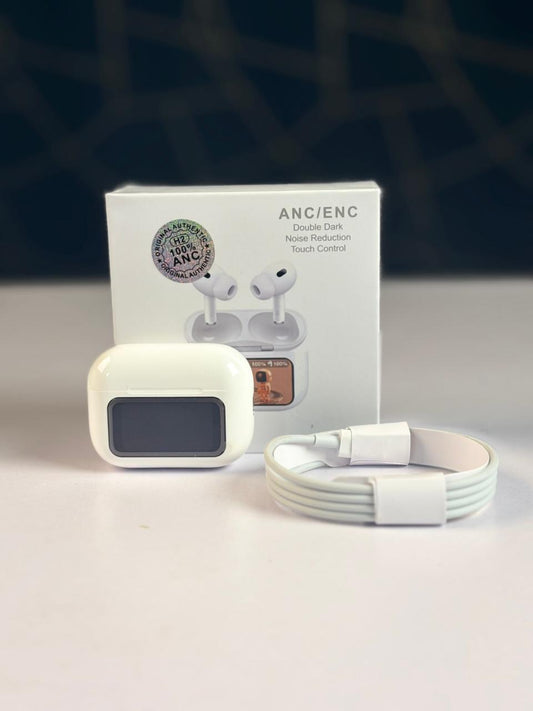 Airpods A9 Pro ANC Touch Screen Display Earbuds-H2