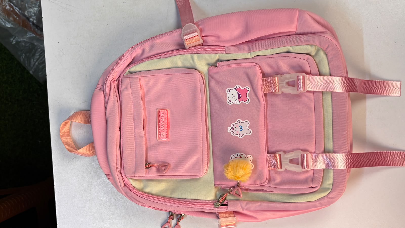 Jincaizi Manbuzhe Premium Kids School Backpack