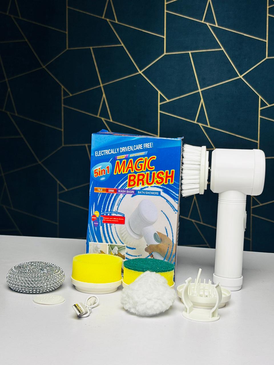 5-in-1 Magic Electric Cleaning Brush