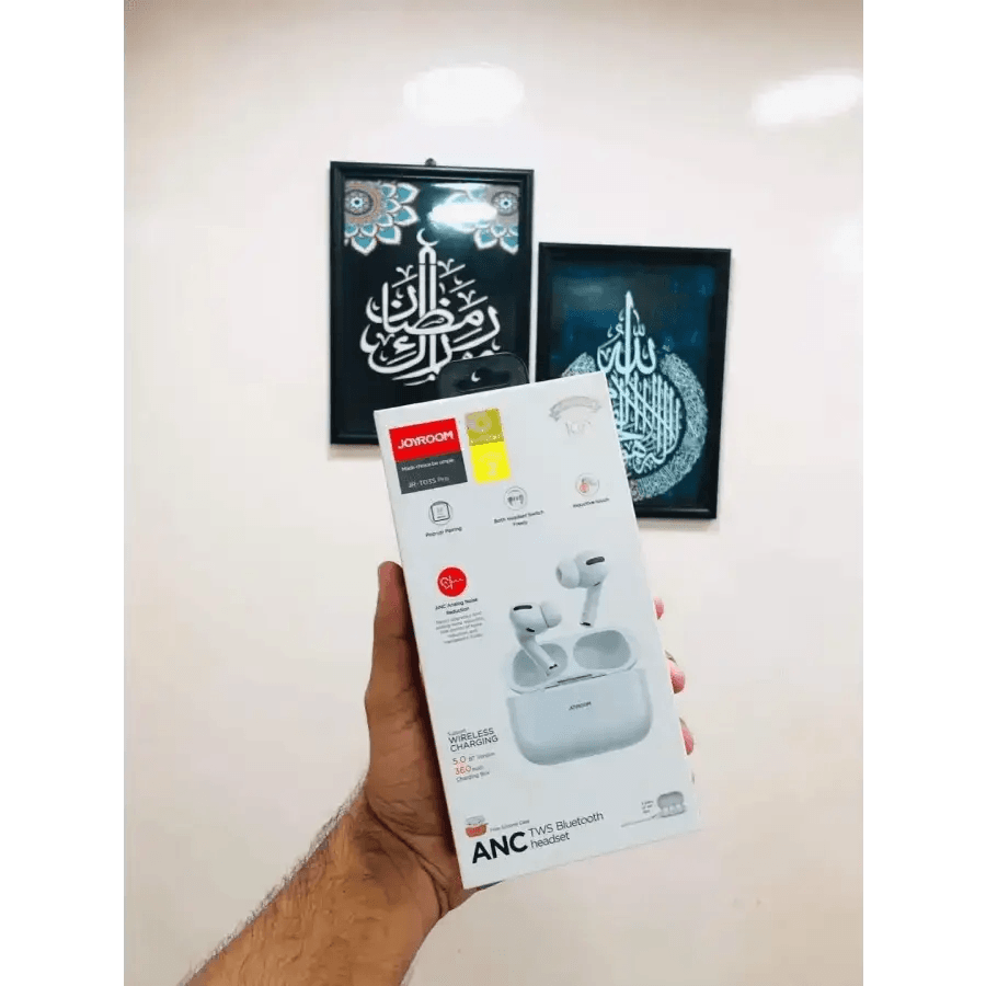 ANC Wireless JoyRoom JR-T03S Pro Earbuds - HT Bazar