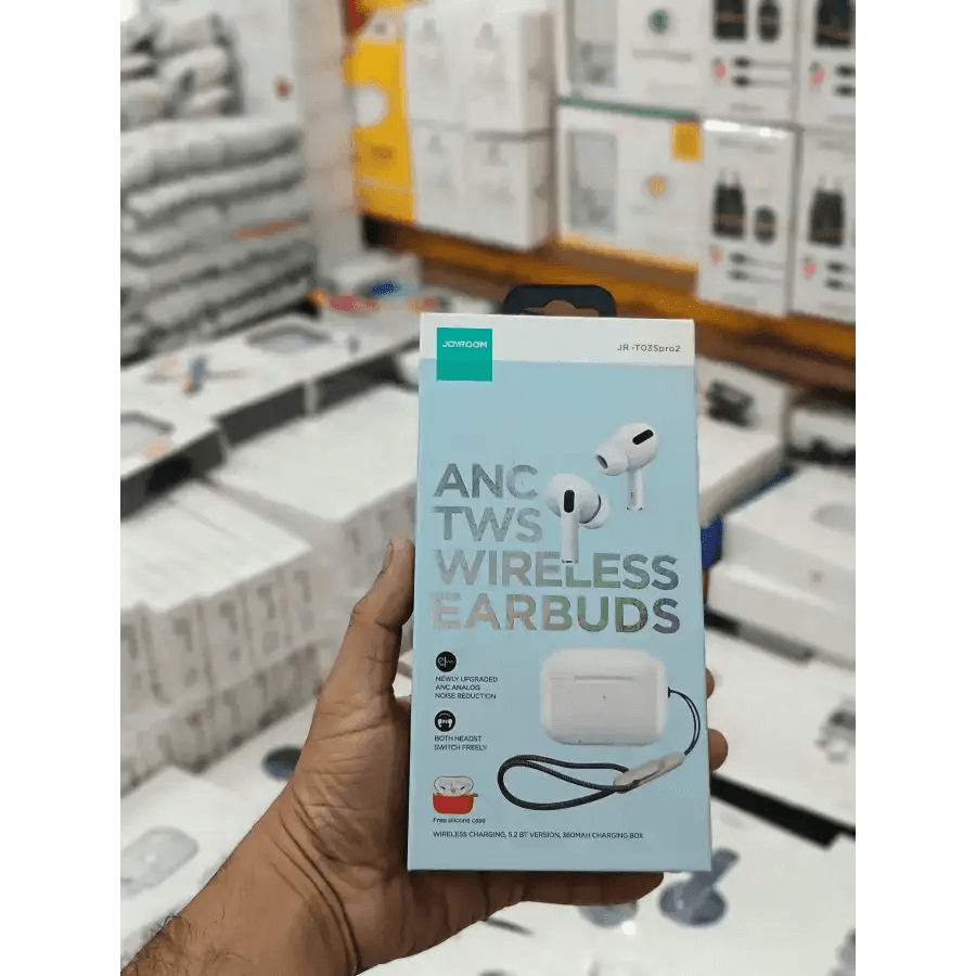 ANC Wireless JoyRoom JR-T03S Pro Earbuds - HT Bazar