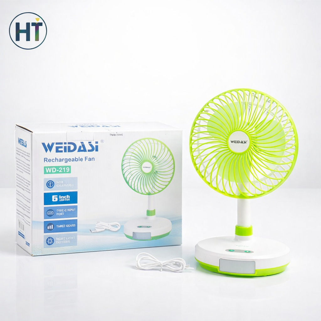 WEIDASI Rechargeable Fan WD-219